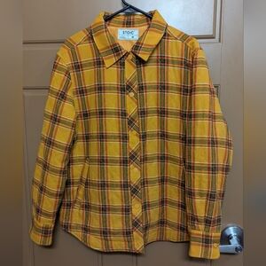 Stoic Brand Flannel Jacket Size Medium.